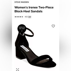 Steve Madden Irenee Block Heel size 8.5